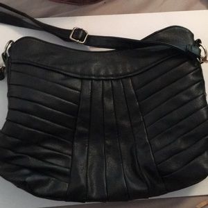 Large Black Shoulder Bag